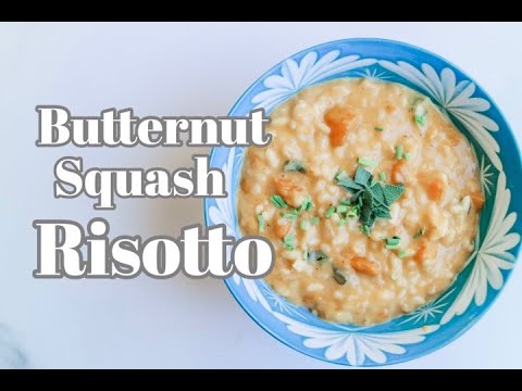 Creamy Butternut Squash and Sage Risotto