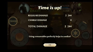 Shadow fight 2 New Record Time shift set ( Top 1,9 - 2,2k Damage)