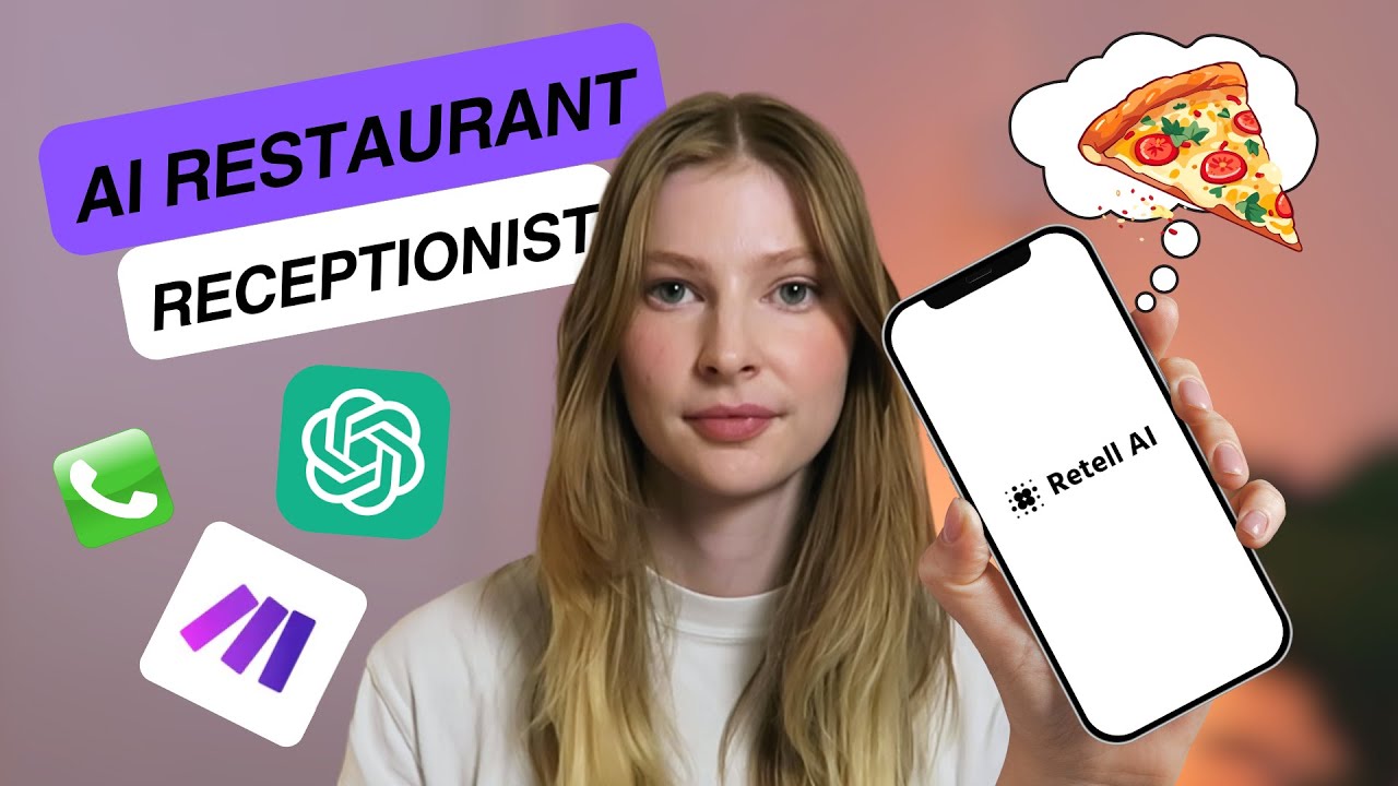 How to Create an AI Restaurant Receptionist | RetellAI + Make.com (for beginners)