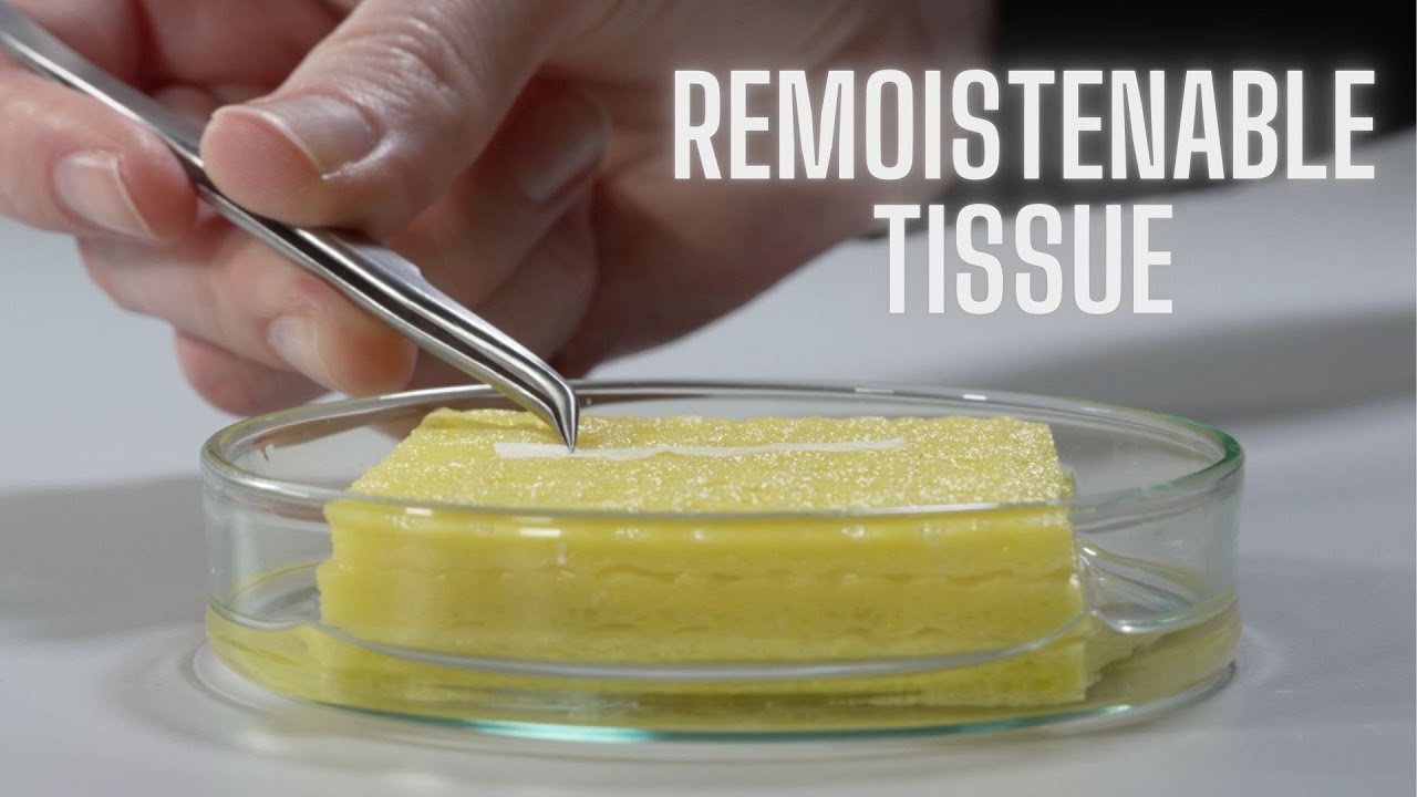 Remoistenable Tissue — Transcript