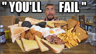 IMPOSSIBLE 16LB ENGLISH BREAKFAST CHALLENGE (I Regret It) | Harry's Full English Breakfast