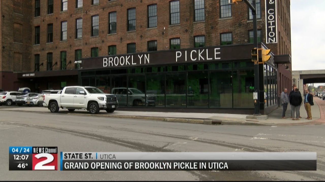 Brooklyn Pickle opens in Utica YouTube