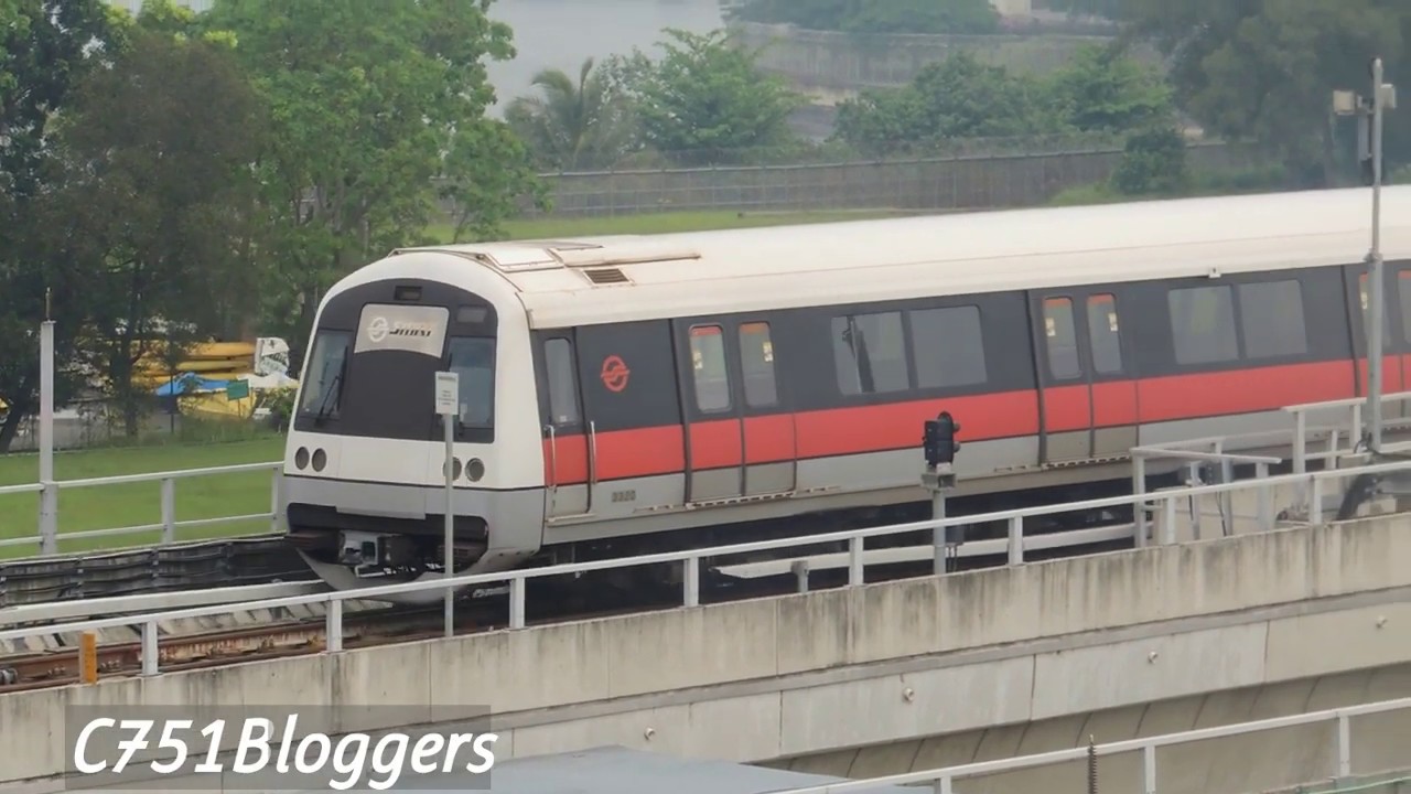 [RETIRED] SMRT C751B 319/320 from EW30 Gul Circle to EW33 Tuas Link ...