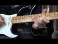 Monday bluesy riff in C. (Free guitar lessons).