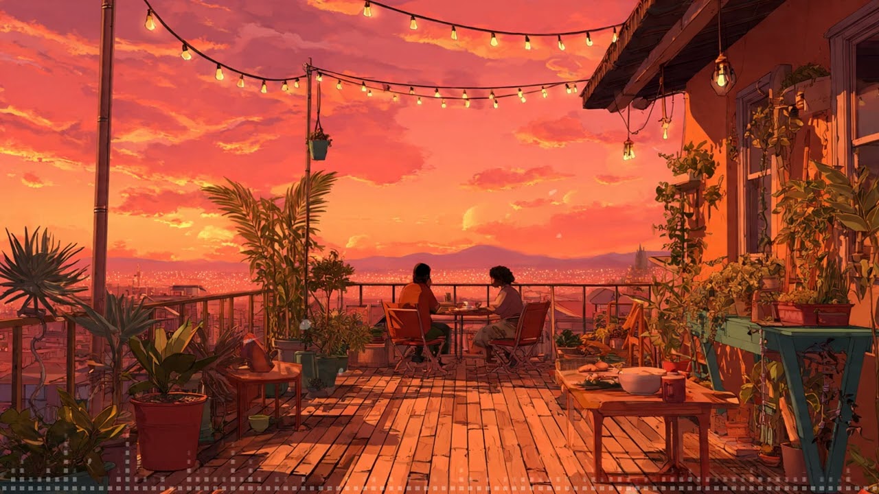 Afternoon Rooftop Jazz Lofi – Calm Ambience for Study & Relax
