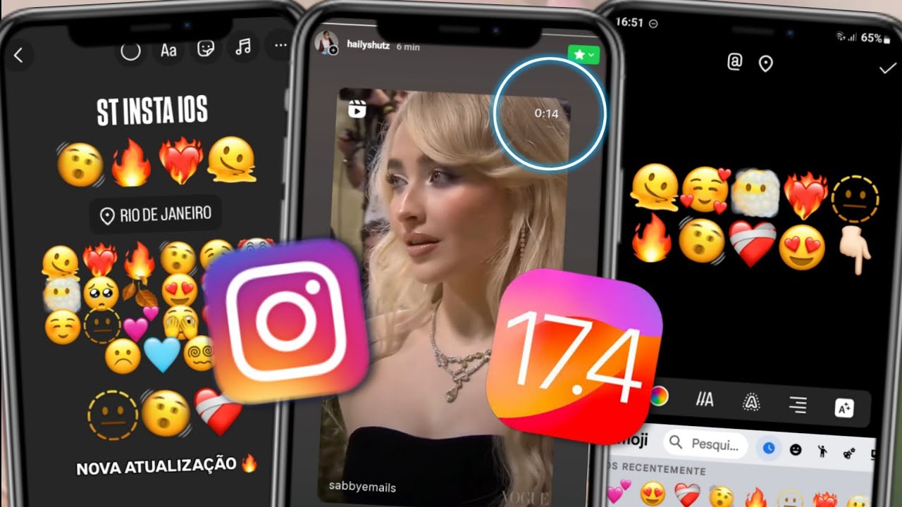 🔥 INSTAGRAM estilo IPHONE com REPOST REELS IGUAL DO IPHONE + FONTES ...