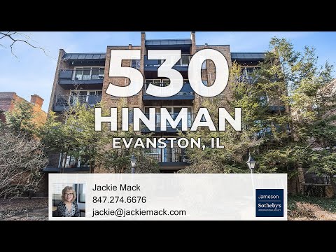 530 Hinman Avenue 2B, Evanston, IL home video tour