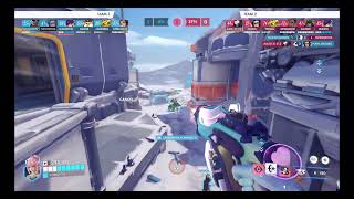 Overwatch Open Queue Comp Gameplay No Commentary - VICTORY