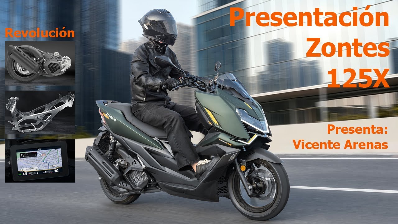 Reportaje - Presentación Zontes 125X