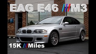 EAG E46 M3: What it's like to Drive a New 6-Speed, 15-Year Old BMW M3?