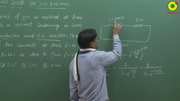 JEE MAIN 2020 Electromagnetic induction (EMI)  -02 (7th JAN S2) By SSI Sir B.Tech IIT Delhi