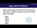Problem on Ages | Age Word Problems | Word Problems.