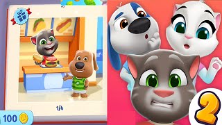 Tom is assembling ingredients in Zinger Burger for Ben New Update iOS Android Gameplay  screenshot 1