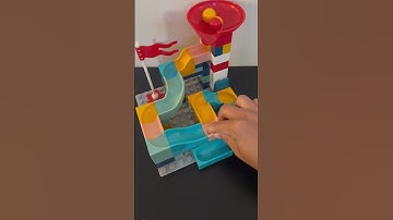 ASMR Marble Run Slide - Fun and Satisfying