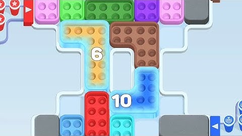 Coffee Rush Block Jam Level 36 37 Game Walkthrough Solution