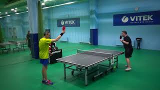 Соколов Владимир ⚡ Метелин Алексей 🏓 RTTF cup 2022 - Лига 400 апрель