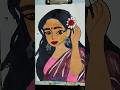 Stylish Girl #artshorts #art #shortvideo #painting #trendingshorts #artwork#artist