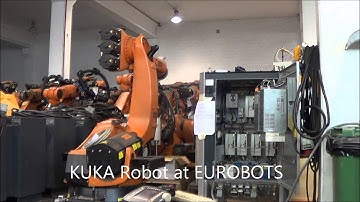 Kuka KR140 Comp industrial robot in Eurobots