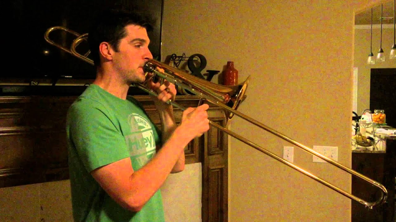 Major thirds played on trombone 2015 YouTube