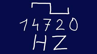 14720 hz square