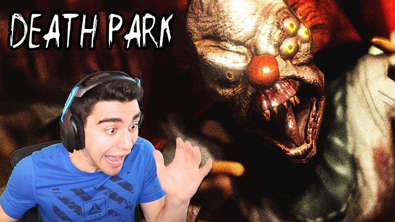 THIS CLOWN ATTACKED ME IN THE BATHROOM!!!! - Death Park (Part 1)