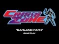 Namco Crisis Zone Garland Park Game Play Projected