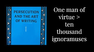 What is a Straussian reading? What is esoteric Writing?