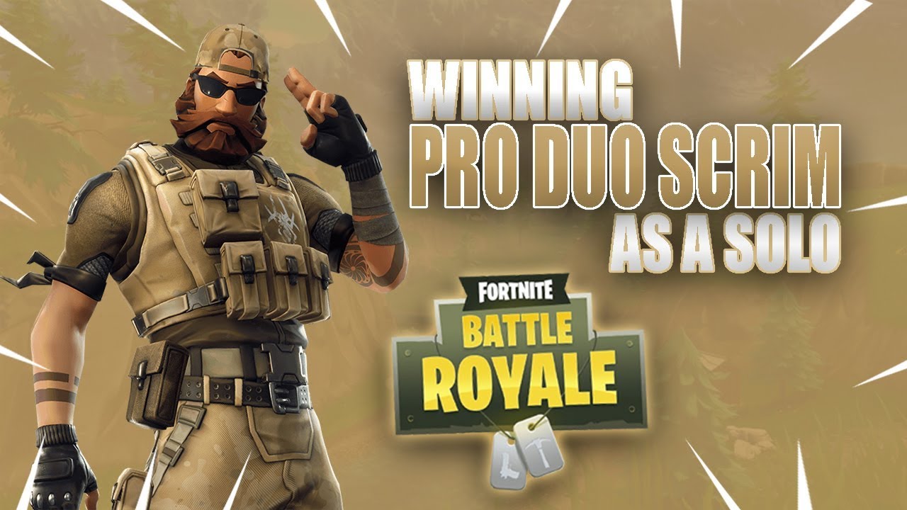 1v2 Pro Player Duo Scrim VICTORY! - coL Hogman Fortnite Battle Royale