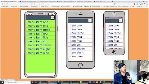CIS 295 Class Demo - Create Examples of Mobile-friendly Navigation Menus - Part 3