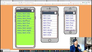 CIS 295 Class Demo - Create Examples of Mobile-friendly Navigation Menus - Part 3