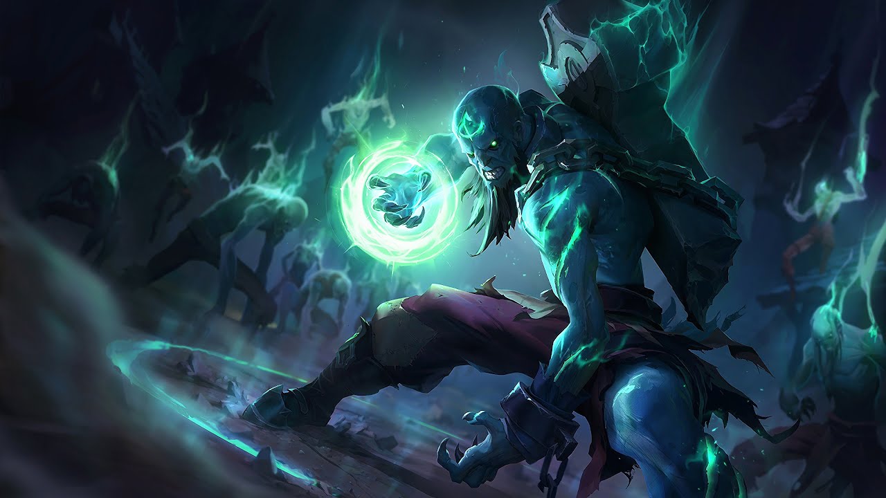 Zombie ryze Animated login screen League of legends YouTube