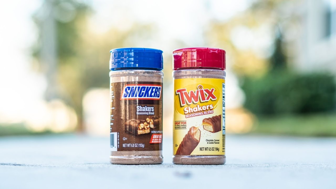 Twix Shakers Seasoning Blend, Chocolate, Caramel & Cookie Flavored - 6.5 oz