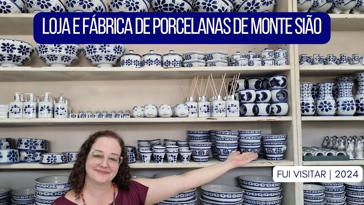 Tour pela Fábrica e Loja da Porcelana Monte Sião #decoração #recebercomcharme #louças #montesiao