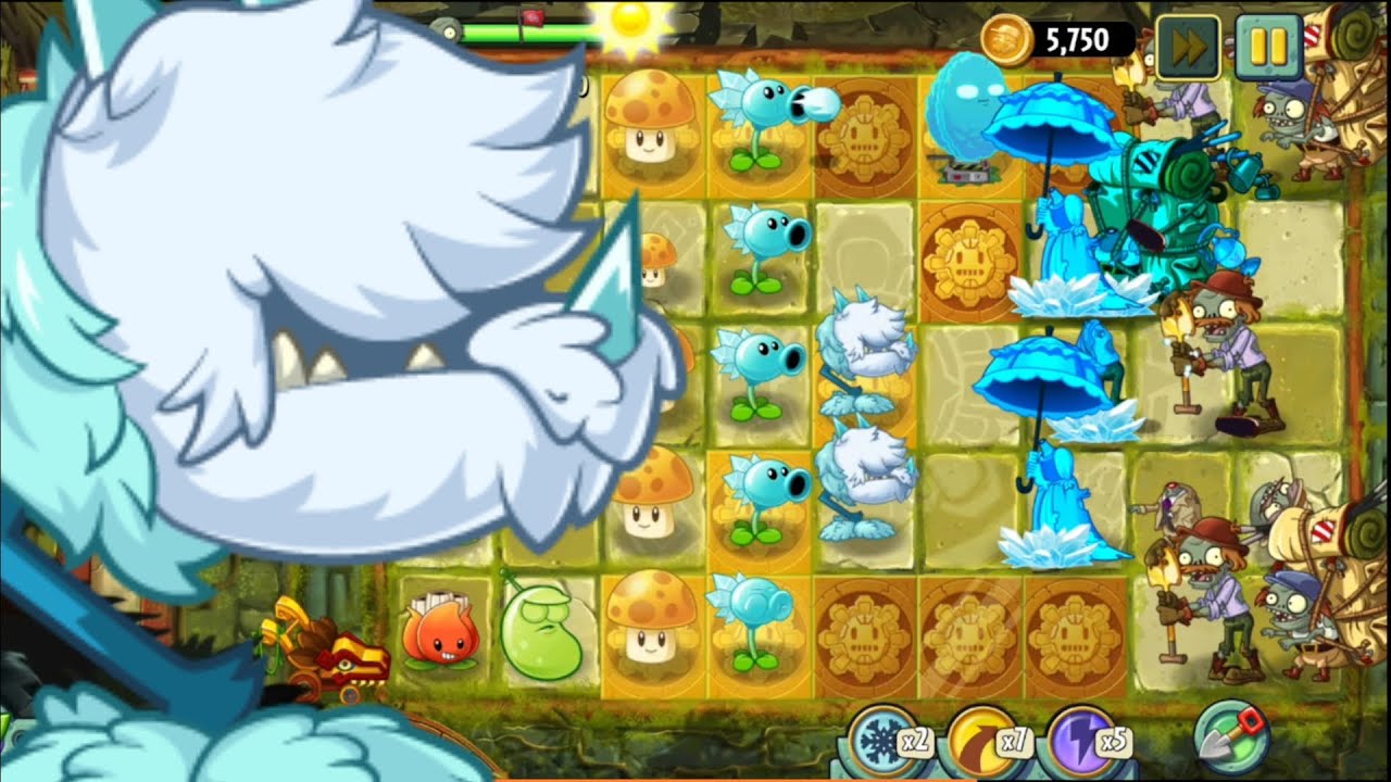 Plants VS Zombies 2 Reflourished - Part 22 - Midstages of Lost City