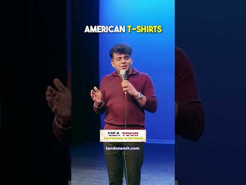 American T Shirts | Stand Up Comedy by Amit Tandon #amittandon #funny #standupcomedy #hindicomedy