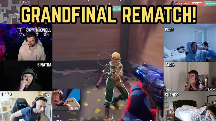 Valorant Streamers React To FNC Kaajak dominates PRX to end the half in EWC 2025 Semi Finals