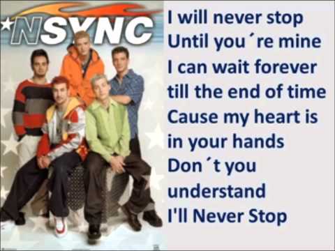 NSYNC - I´ll never stop - karaoke