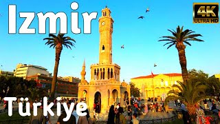 İzmir Türkiye Walking Tour | Konak İzmir | Kemeraltı Çarşısı | 4k UHD 60fps | Wanderlust Feet Vlog