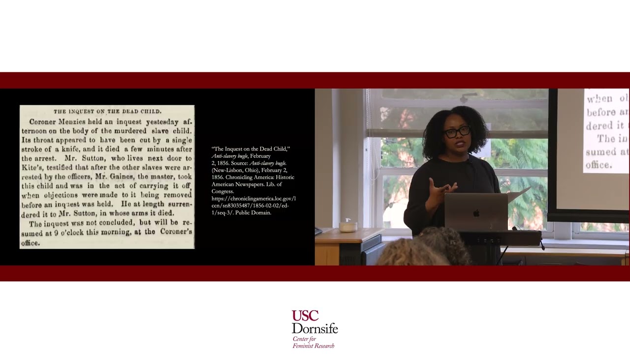 Book Talk: Engendering Blackness with Patrice Douglass