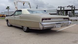1967 Pontiac Bonneville 4 Door Hardtop in Gold & Ride on My Car Story with Lou Costabile