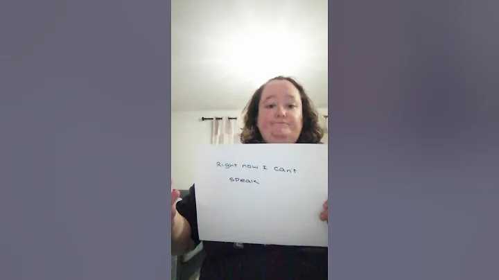 I can't speak but watch this fnd awareness