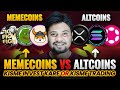 Meme coin vs Altcoin | Meme Coin mein invest karna sahi hai ya nahi? ya Long-term ke liye Altcoin