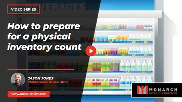 What are the best practices when preparing for a physical inventory count? | Monarch Inventory