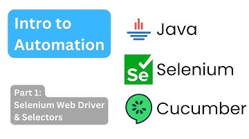 Intro to Automation Part 1: Java & Selenium Web Driver