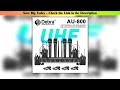 Best AU800 UHF Professional Wireless Microphone System for Stage Performance Karaoke Handheld or La