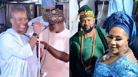 MOMENT DOYIN KUKOYI TURNS AKIN OLAIYA'S BIRTHDAY AS K1 DE ULTIMATE HAILS HIS FANS