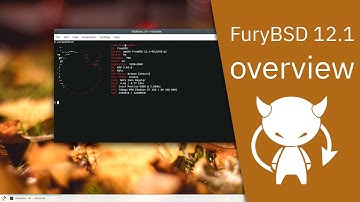 FuryBSD 12.1 overview | A Powerful, Portable, FreeBSD Desktop