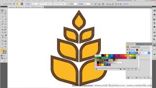 Заливка и обводка объектов в Adobe illustrator Заливка и обводка объектов в Adobe illustrator