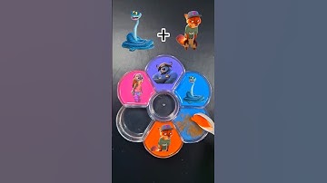 Zootopia 2 | Guess The Mixed Color #colors #colormixing #zootopia2 #art #satisfying