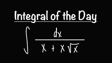 Integraal van de dag: 11.12.22 | Calculus 2 | Wiskunde met Professor V